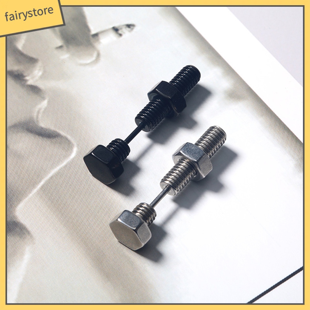 1 Khuyên Xỏ Cơ Thể Bằng Thép Không Gỉ Cá Tính Thời Trang Unisex