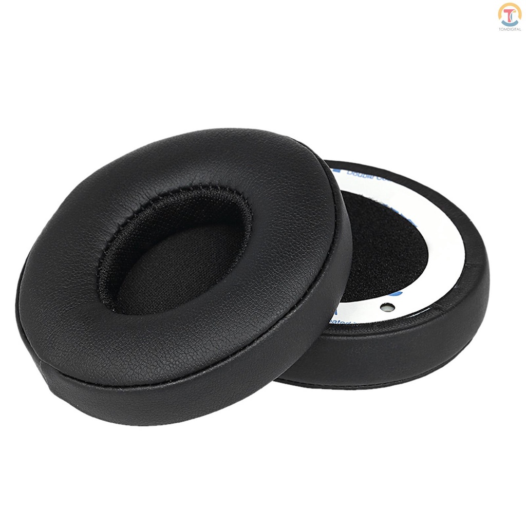 2 Mút Đệm Tai Nghe Màu Đen Thay Thế Cho Beats Solo 2 / 3