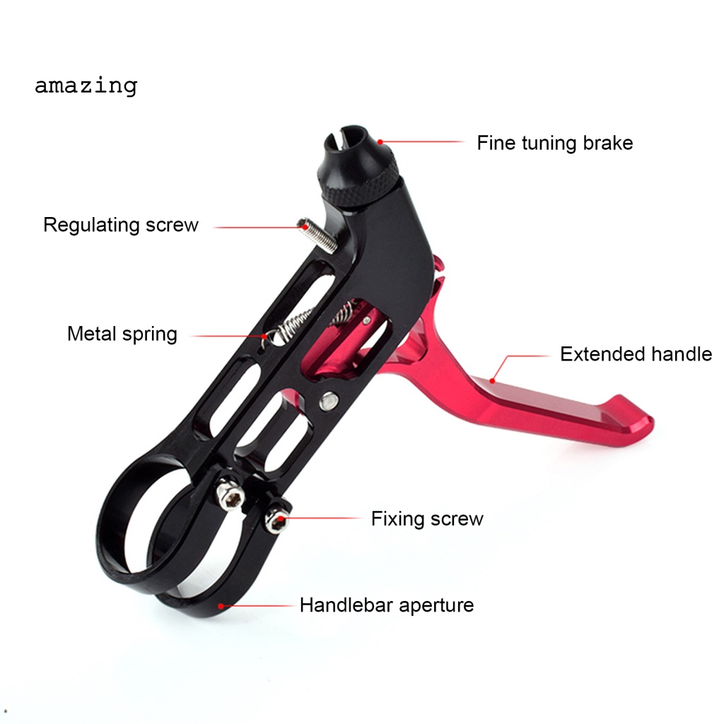 Bộ 2 Ốc Vít Đôi Bằng Hợp Kim Nhôm Gắn Tay Phanh Xe Đạp