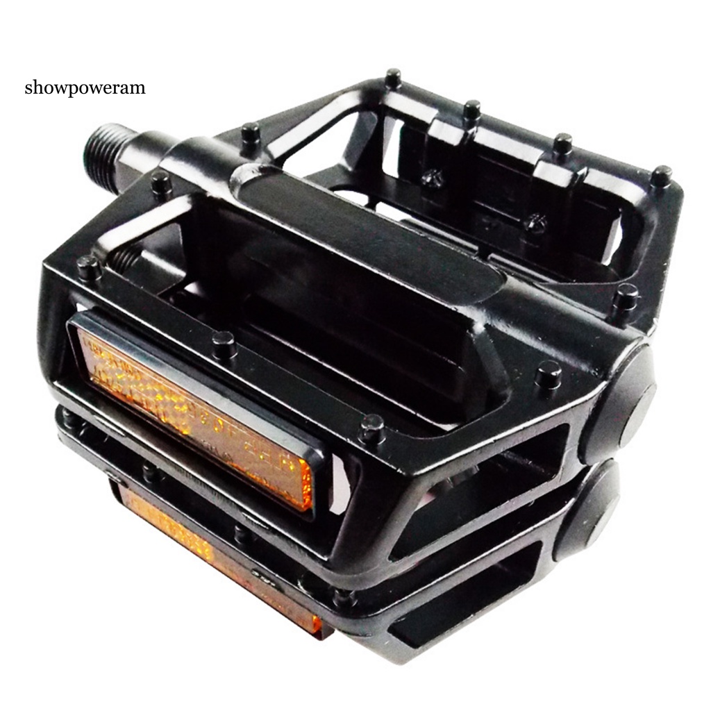 Set 2 Cặp Bàn Đạp Xe Đạp Leo Núi Bằng Hợp Kim Nhôm Rộng Rãi Chống Trượt