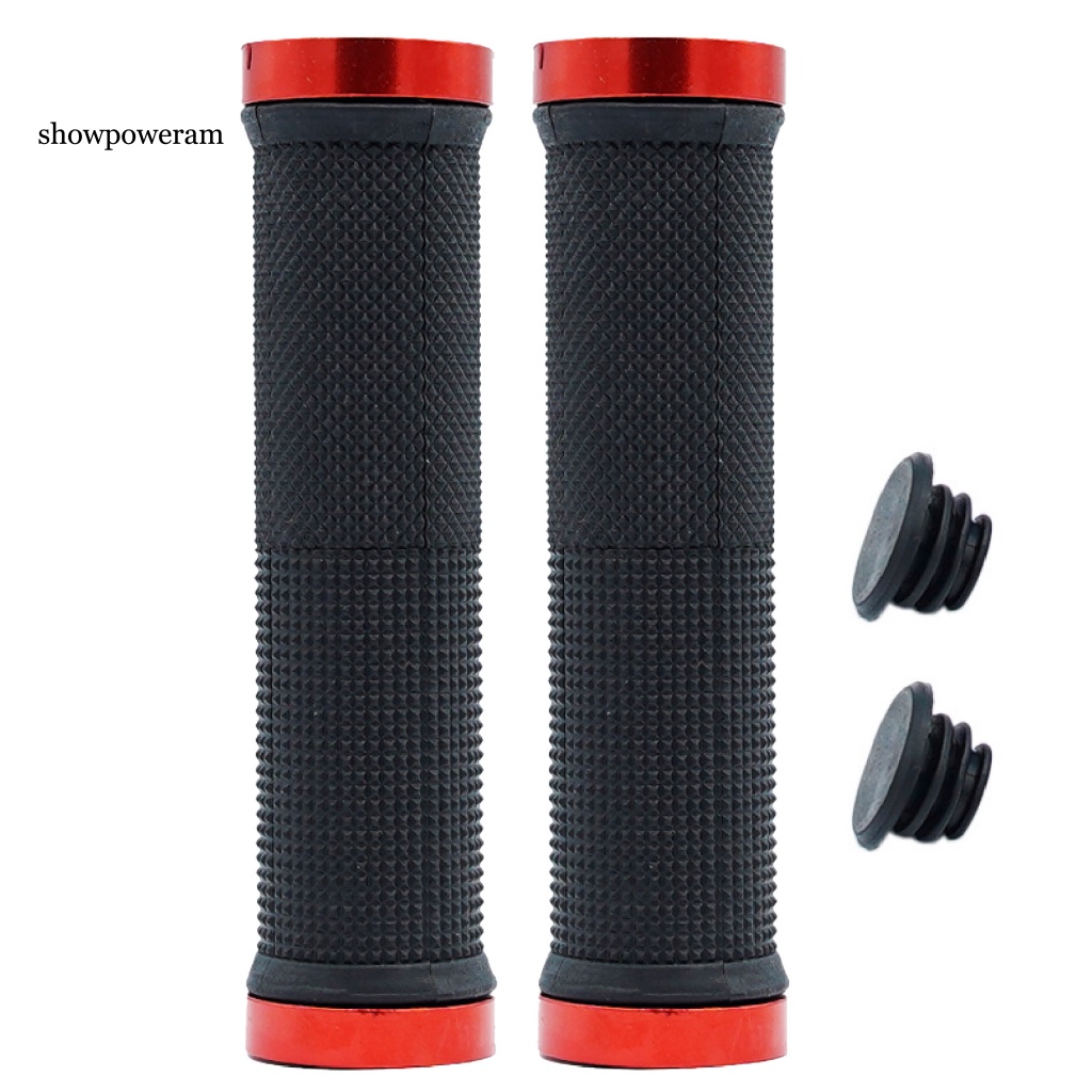 Bộ 2 Vỏ Bọc Tay Lái Xe Đạp MTB Bằng Cao Su Chống Trượt Kèm Móc Khóa Tiện Dụng