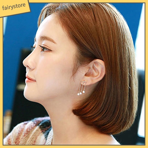 Bông Tai Đính Ngọc Trai Giả Thanh Lịch Dành Cho Nữ Charms