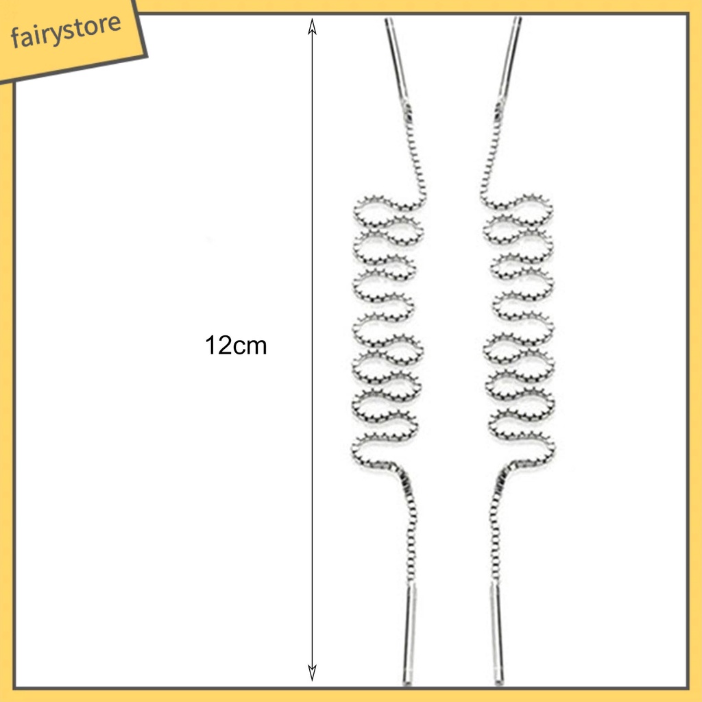 Bông Tai Dáng Dài Thời Trang Hàn Quốc Cho Nữ