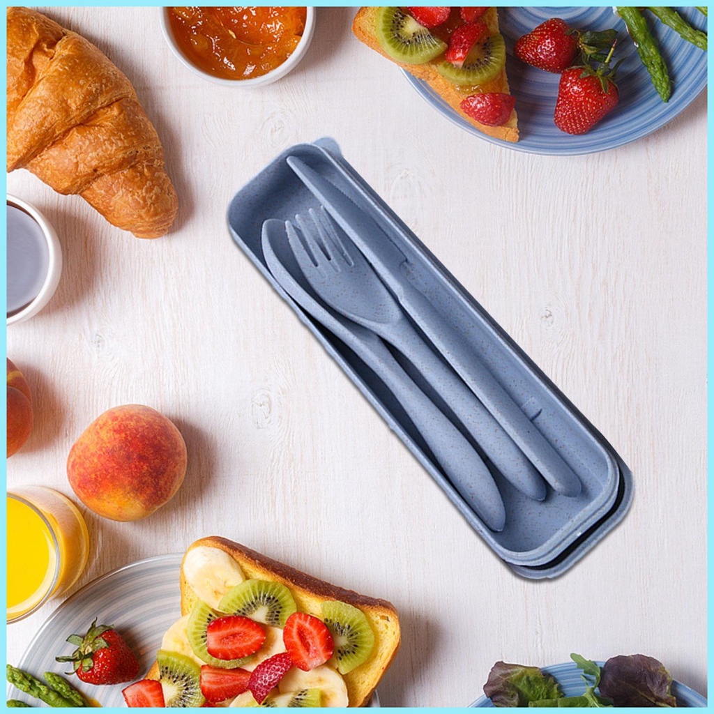 Bộ Muỗng Đũa Nĩa Du Lịch Tiện Lợi