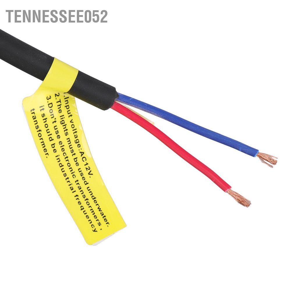 Tennessee052 Đèn LED hồ bơi IP68 chống thấm nước Inground màu trắng 35W AC 12V