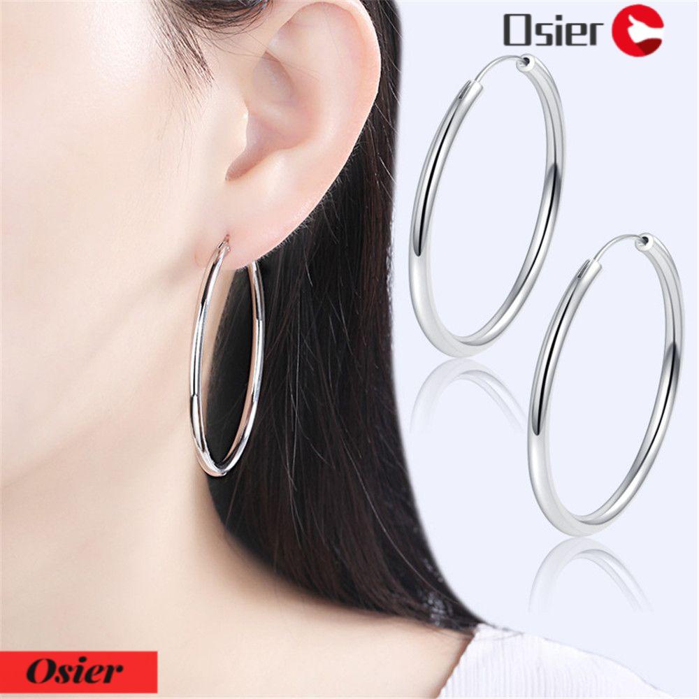 1 Khuyên Tai Tròn Cỡ 3CM-7CM Phong Cách Cổ Điển Thời Trang