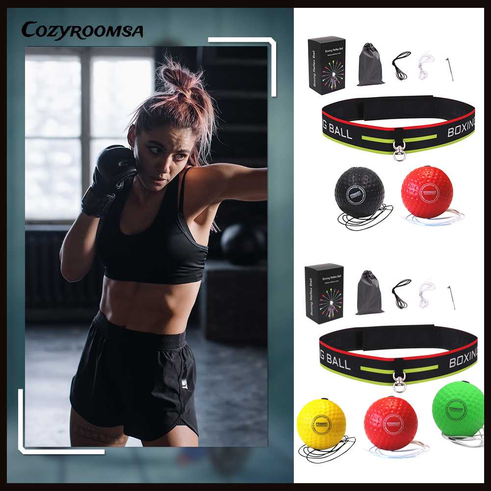 Bóng Tập Phản Xạ Boxing Cho Người Lớn Và Trẻ Em