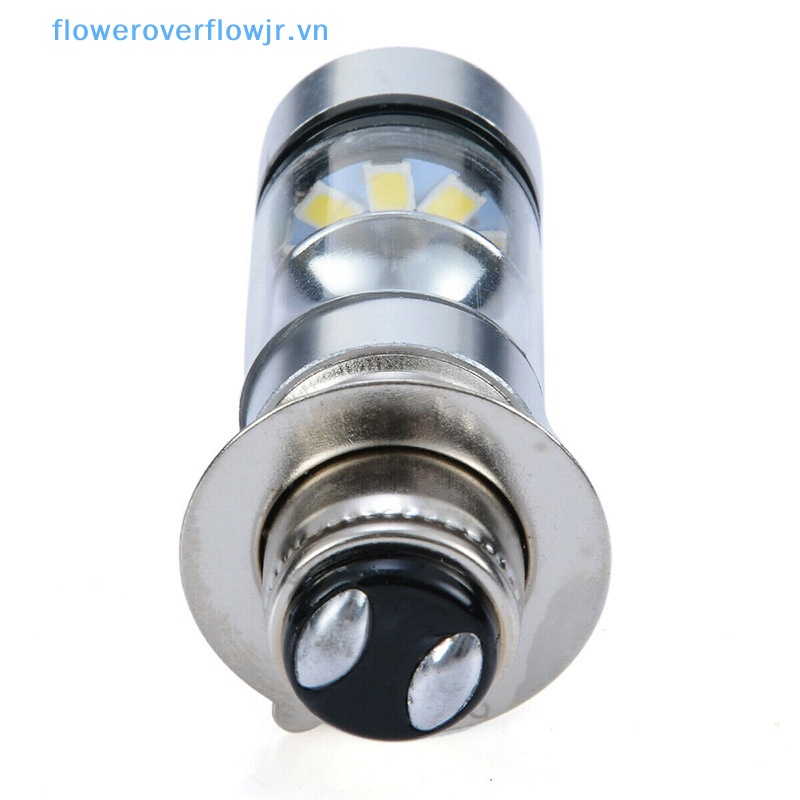 Bóng Đèn Pha LED DRL BA20D H6 2323 20SMD 100W Cho Xe Máy