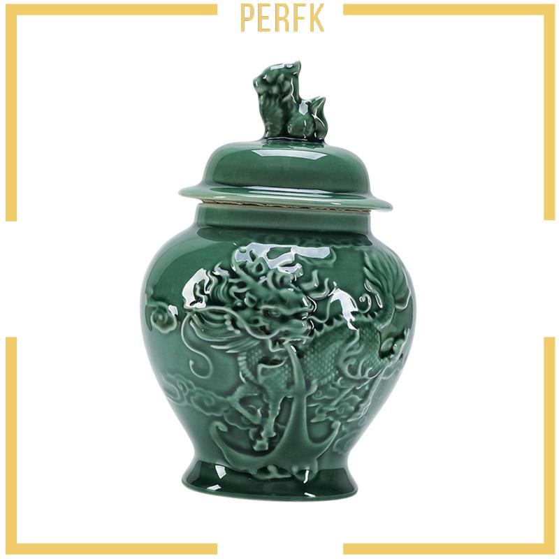 Lọ Gốm Sứ Đựng Gừng Để Bàn Trang Trí Nhà Cửa / Tiệc Cưới