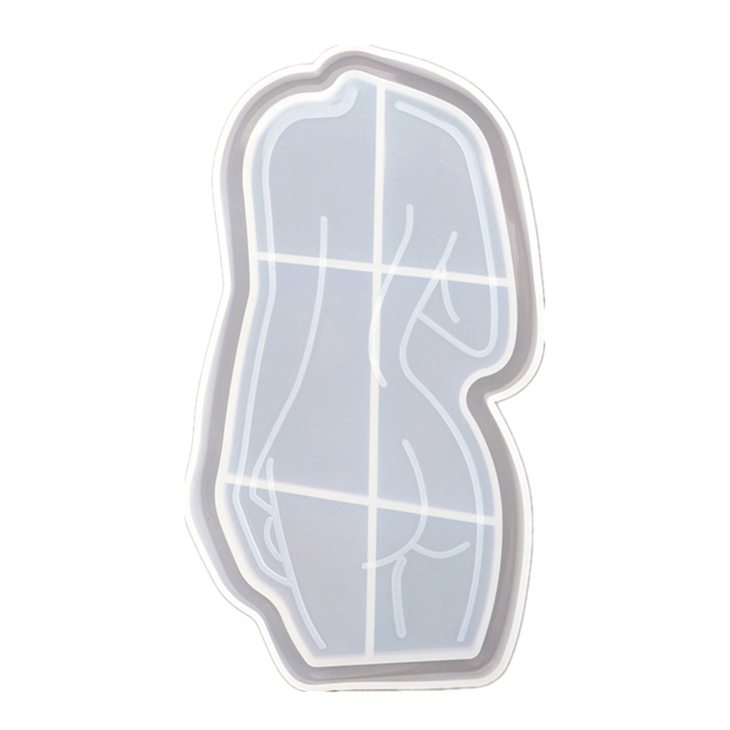 Khuôn Silicone Làm Bánh Co Giãn Chống Dính Hình Cô Gái