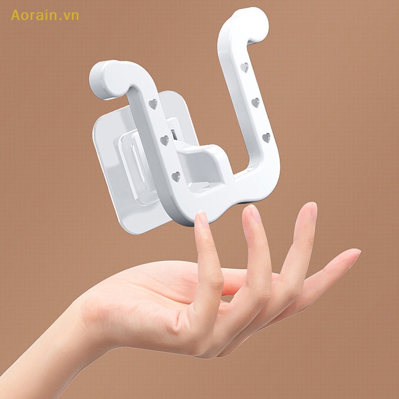 {Aorain} Giá Phơi Khô Dép Gắn Tường Không Cần Đục Lỗ Đơn Giản Cho Phòng Tắm / Phòng Ngủ
