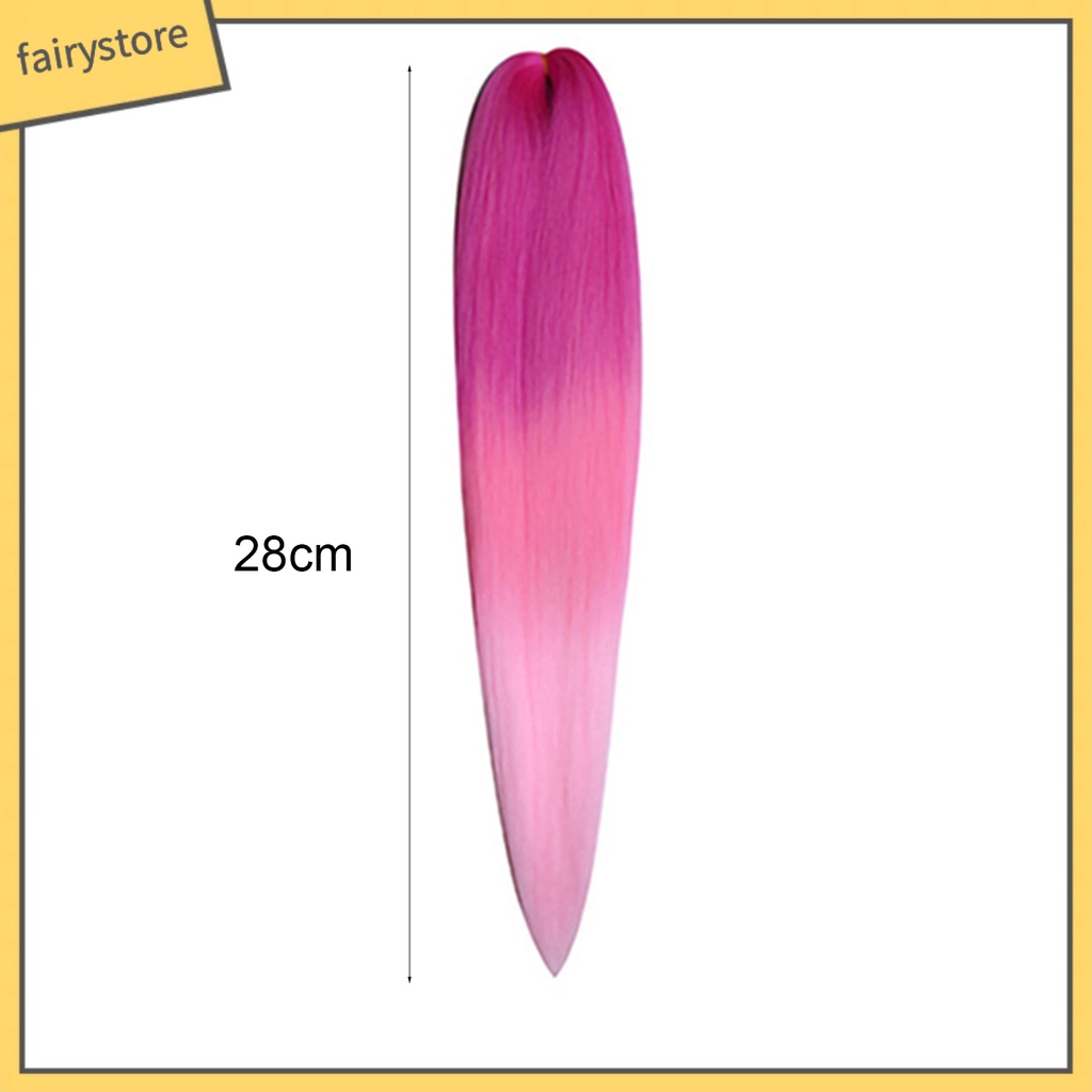 Bộ Tóc Giả Dài Thẳng Bằng Sợi Tổng Hợp Mềm Chịu Nhiệt Dành Cho Nữ Hóa Trang