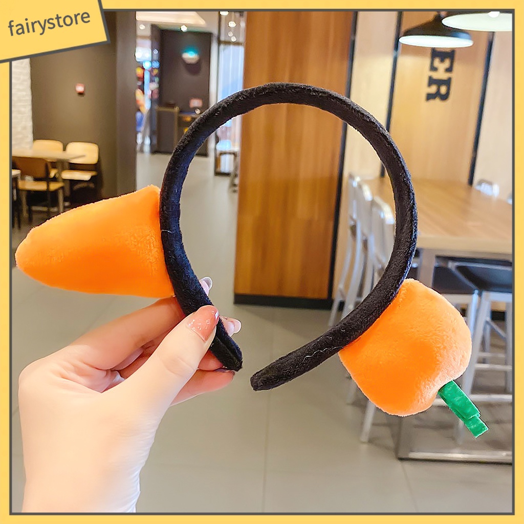 Băng Đô Cài Tóc Hình Cá Mập / Rau Củ Quả Vui Nhộn Cho Nữ