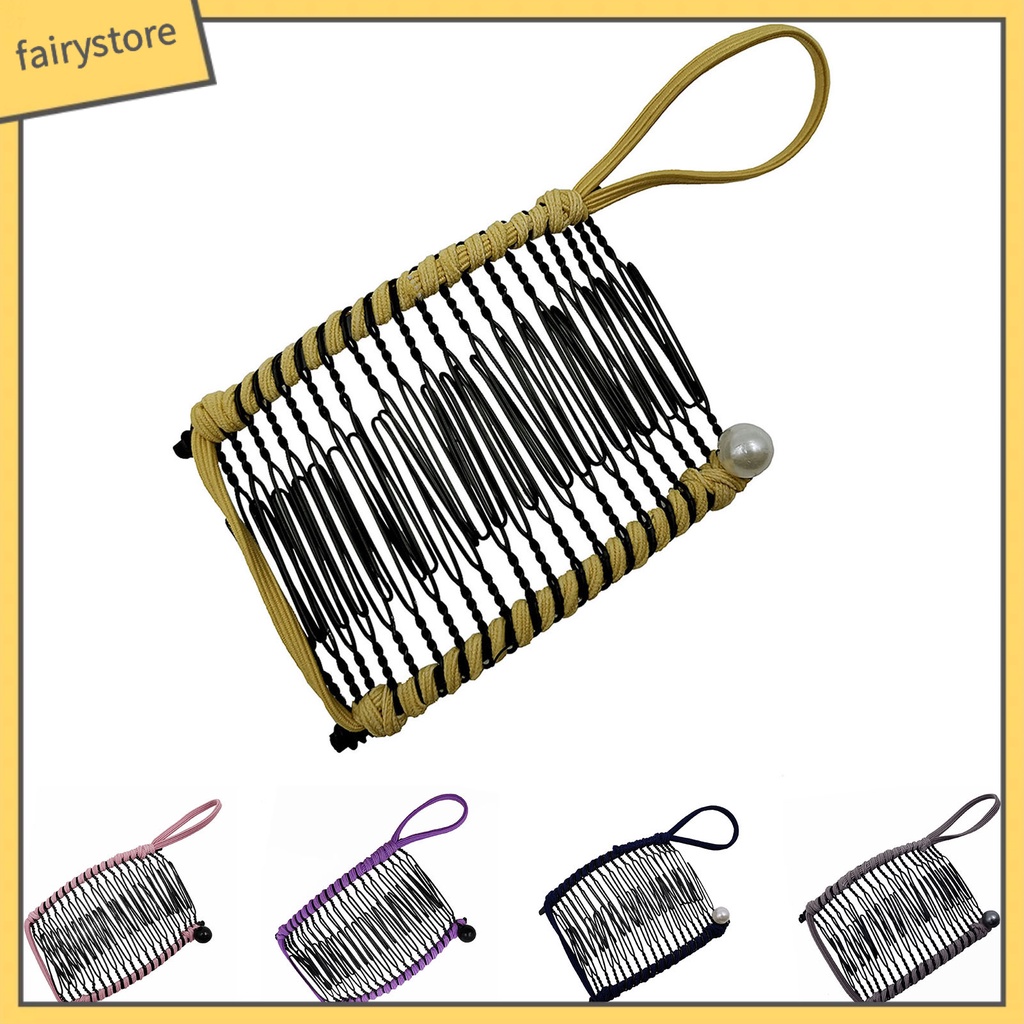 Lược Cài Tóc 20 Răng Mềm Mại Tạo Kiểu Tóc Thời Trang Cho Nữ