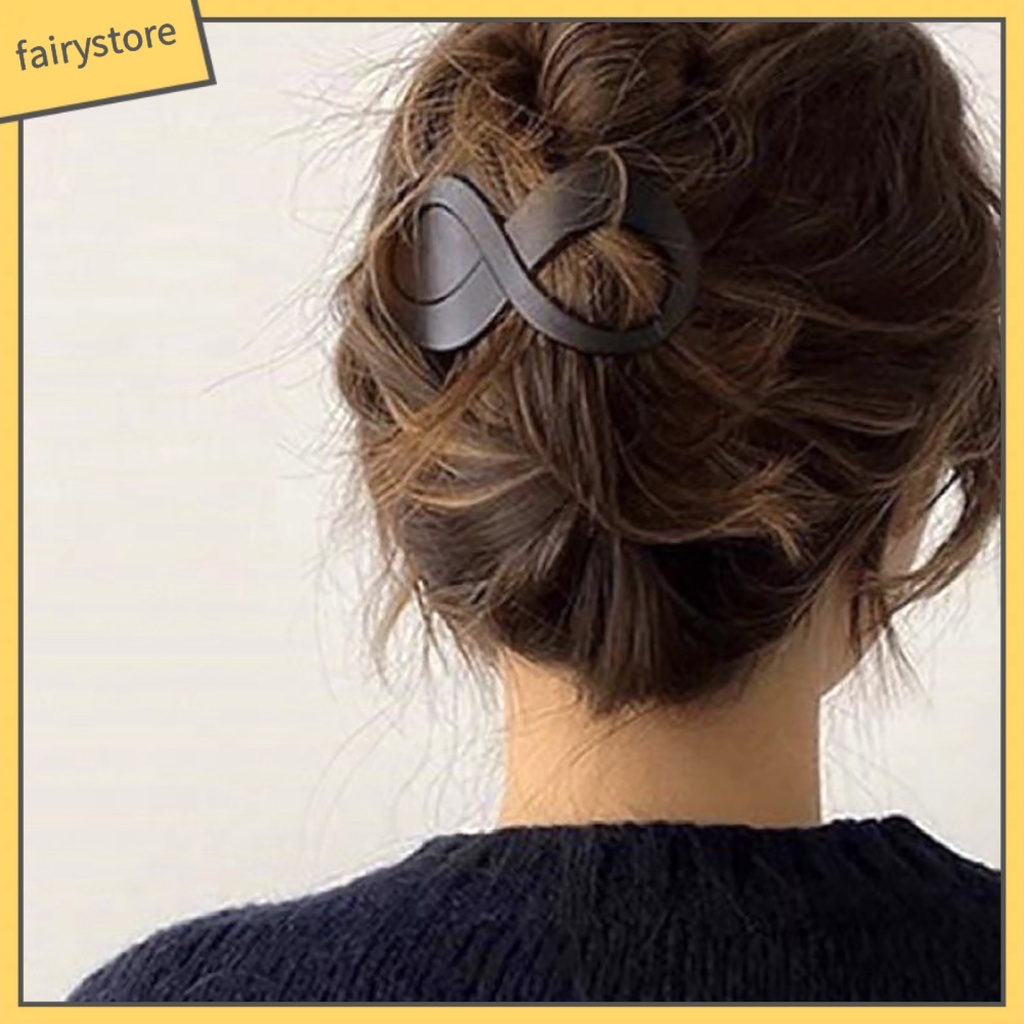 Kẹp Tóc Dạng Móng Vuốt Rỗng Chắc Chắn 8 Kiểu Dáng Trơn Màu Có Răng Cố Định Chống Trượt Cố Định Tóc Dành Cho Bạn Nữ