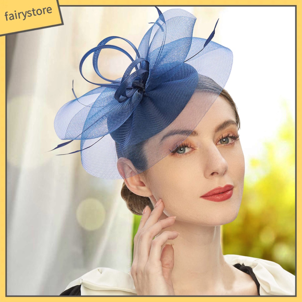 [FRO] Cài Tóc Đính Nơ Nhiều Màu Sắc Ngọt Ngào Phù Hợp Với Đám Cưới Cho Nữ