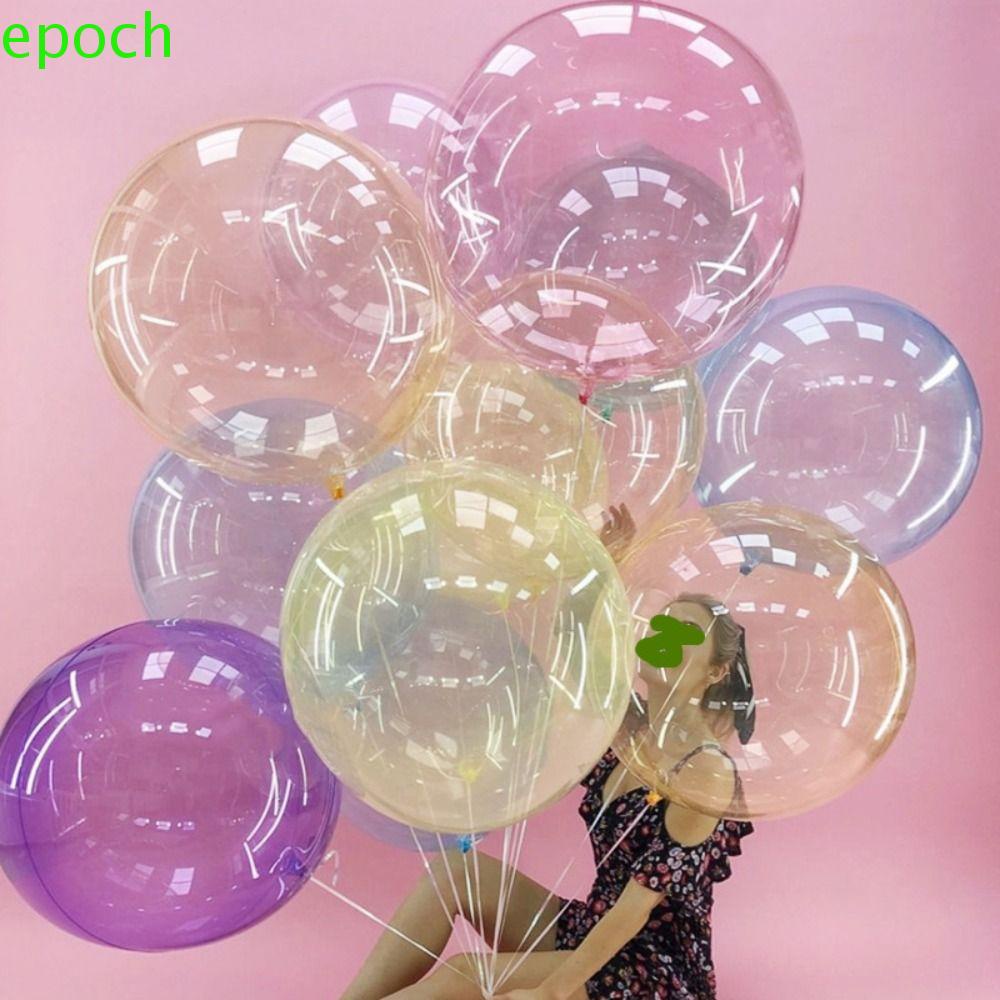 Epoch Bóng Bay Helium 18 Inch Nhiều Màu Sắc Dùng Trang Trí Tiệc Cưới Sinh Nhật Giáng Sinh