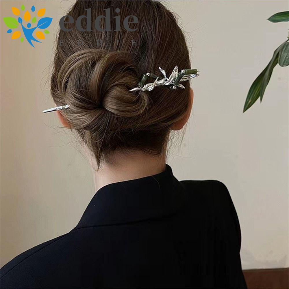 Trâm Cài Tóc 26Eddie Hình Lá Tua Rua Phong Cách Trung Hoa Cổ Điển Cho Nữ