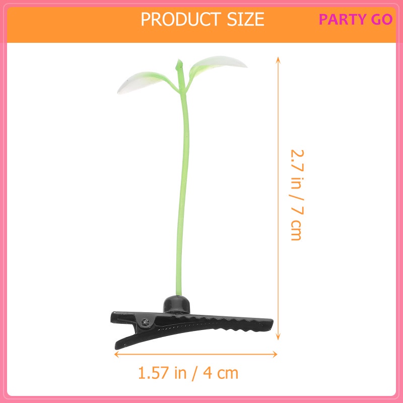 Set 50 Kẹp Tóc Hình Chiếc Lá Xinh Xắn Cho Bé Gái