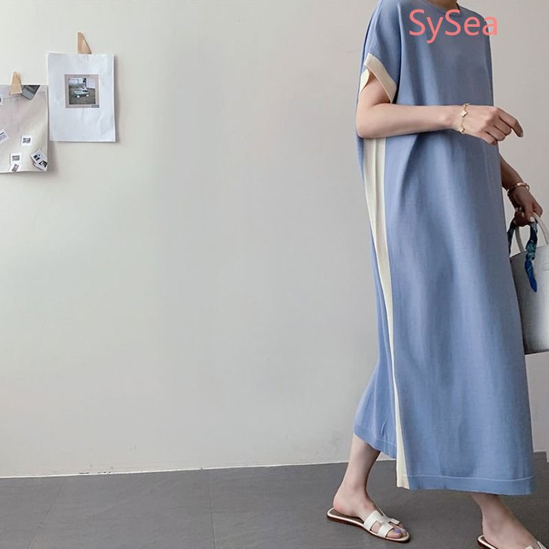 Đầm Dáng Rộng Plus Size Thời Trang Mùa Hè Hàn Quốc Dành Cho Nữ