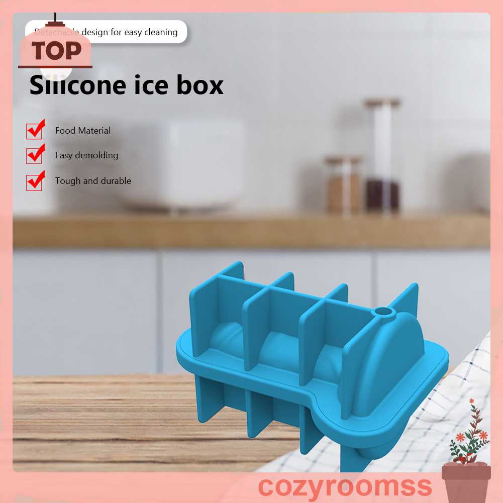 Khuôn Làm Đá Bằng Silicone DIY Tiện Lợi Dành Cho Nhà Bếp