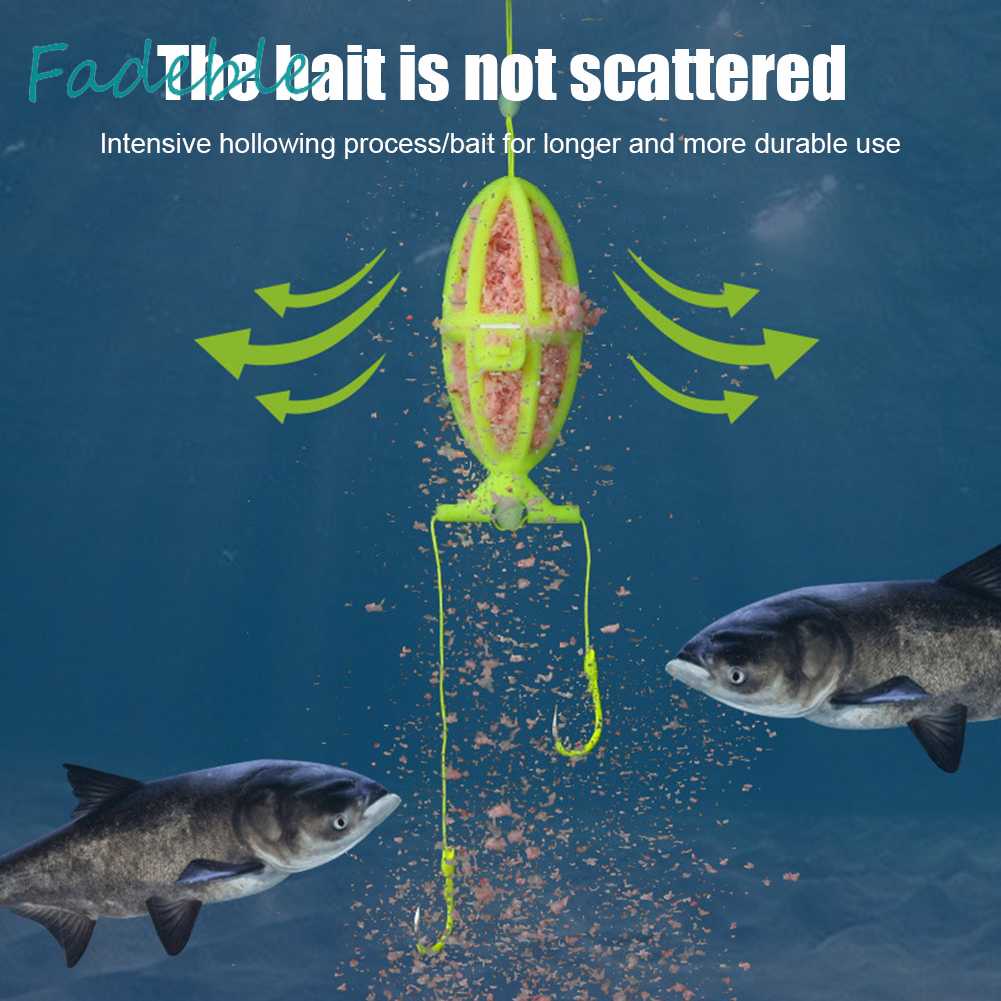 Set 4 Lồng Nhựa Đựng Mồi Câu Cá Tiện Lợi