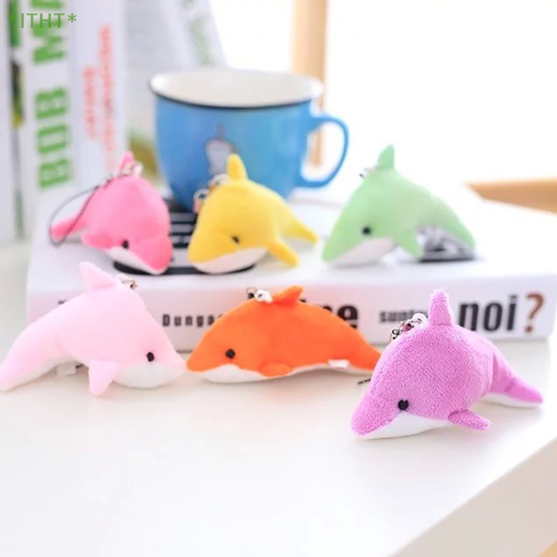 Bộ 2 Thú Nhồi Bông Hình Cá Heo Đáng Yêu Mới