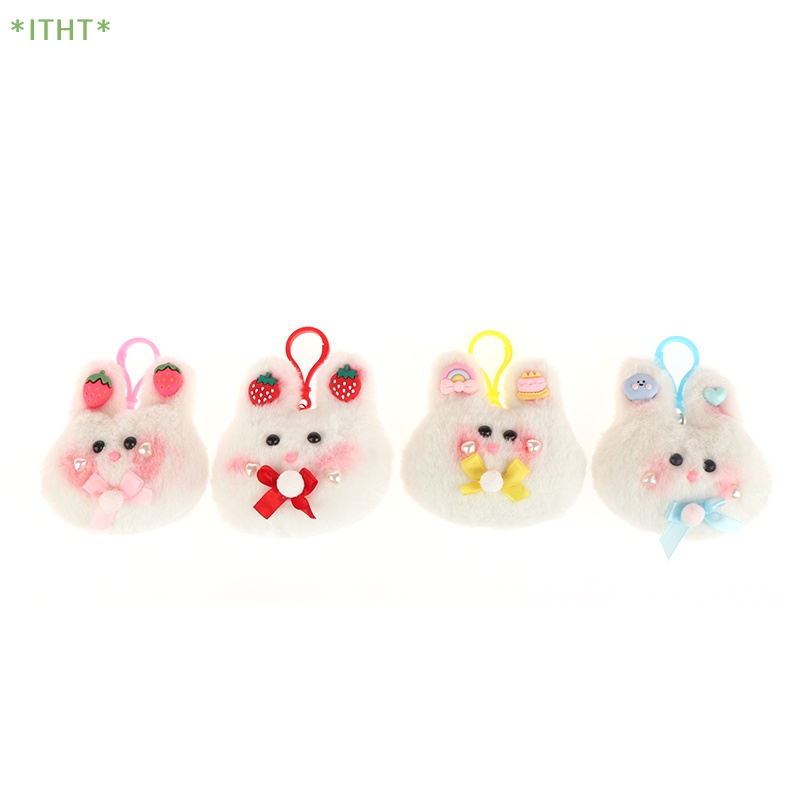 Móc Khóa Thỏ Nhồi Bông Đáng Yêu Mới