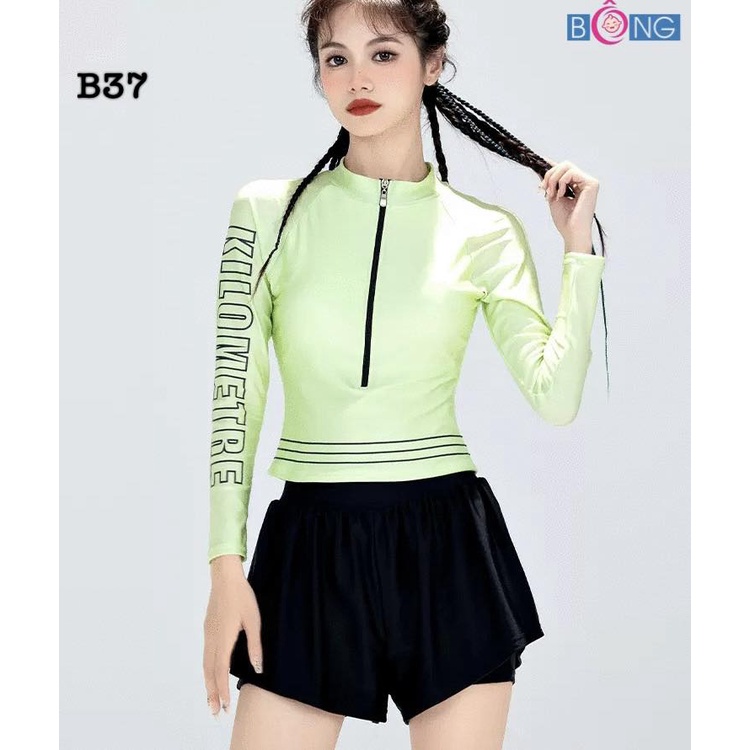 Bộ bơi đại dài tay siêu đẹp