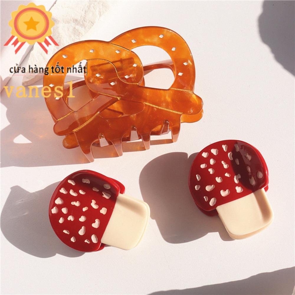 Kẹp Tóc Đuôi Ngựa Hình Nấm Thời Trang Cá Tính Cho Nữ VANES1