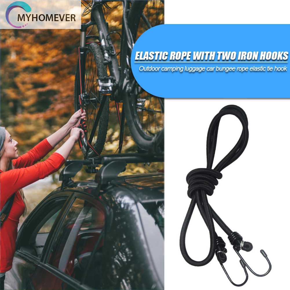 Dây Buộc Lều Co Dãn 1.2m Kèm Móc Tiện Lợi