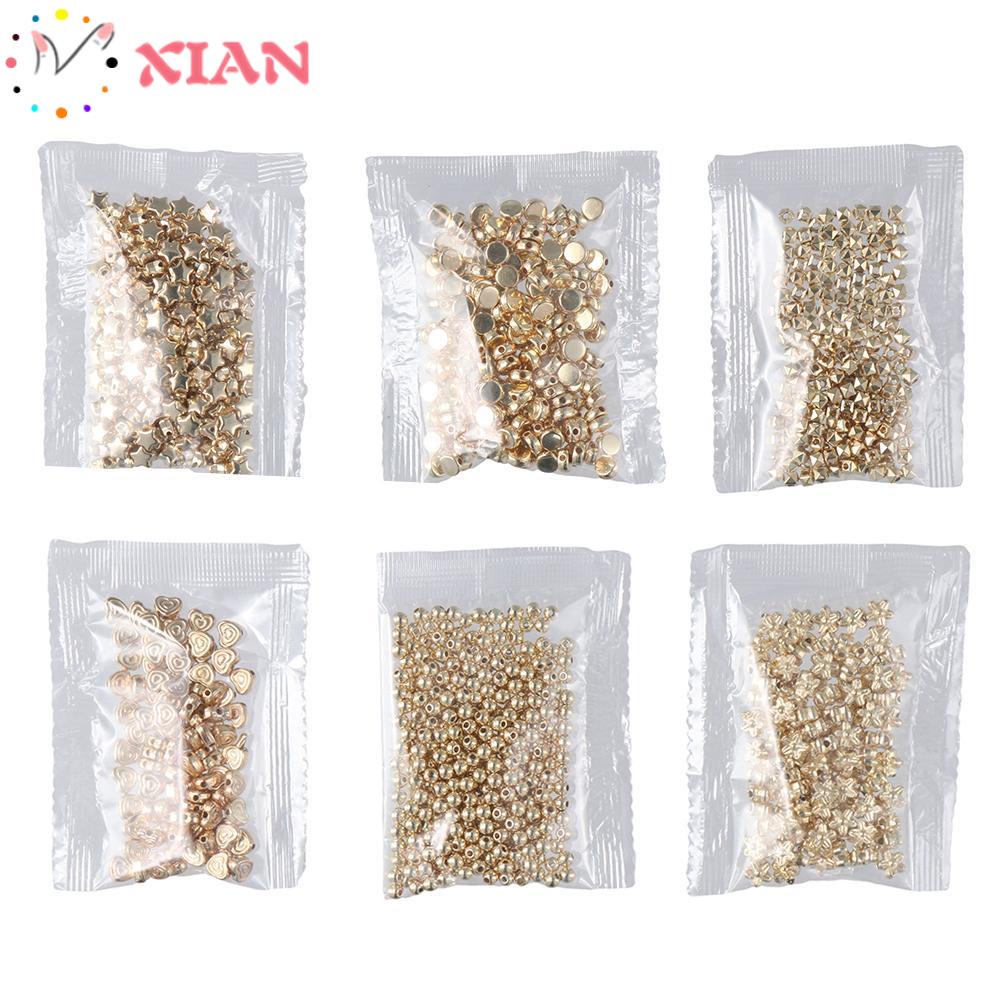 Bộ 1200 Hạt Xỏ Lỗ Dùng Làm Trang Sức Tiện Dụng