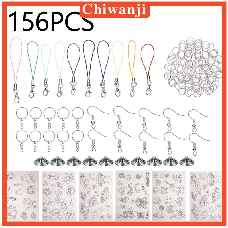 [Chiwanji] Móc Khóa Thủ Công DIY Sáng Tạo 145 Miếng