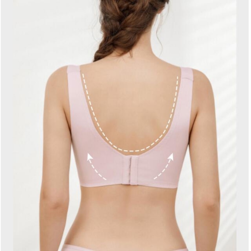 Áo Ngực Siêu Mỏng Bằng Cao Su Pha Lê Phong Cách Mới Với Tai Thỏ Cúp Lớn Nâng Ngực Thoáng Khí Cho Nữ