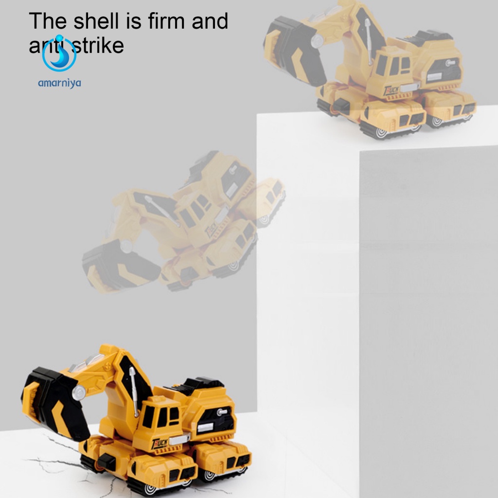 Đồ Chơi Xe Tải Biến Hình Không Dùng Pin AMAR