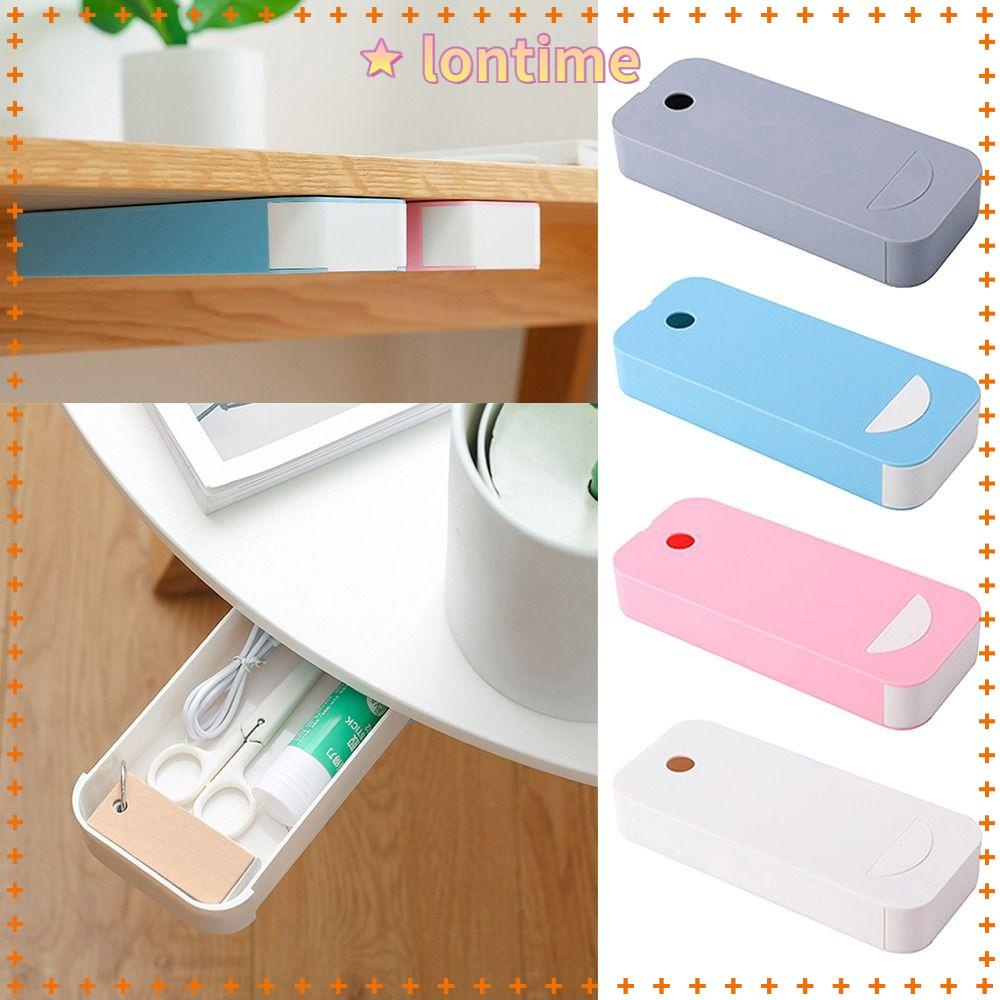 Hộp Đựng Đồ Dùng Dán Dưới Bàn Tự Dính Tiện Dụng Ốp