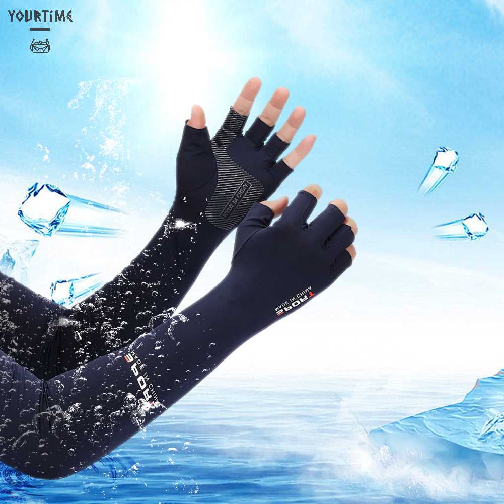 Set 2 Găng Tay Chống Trượt Bằng Silicone Tiện Dụng Khi Leo Núi