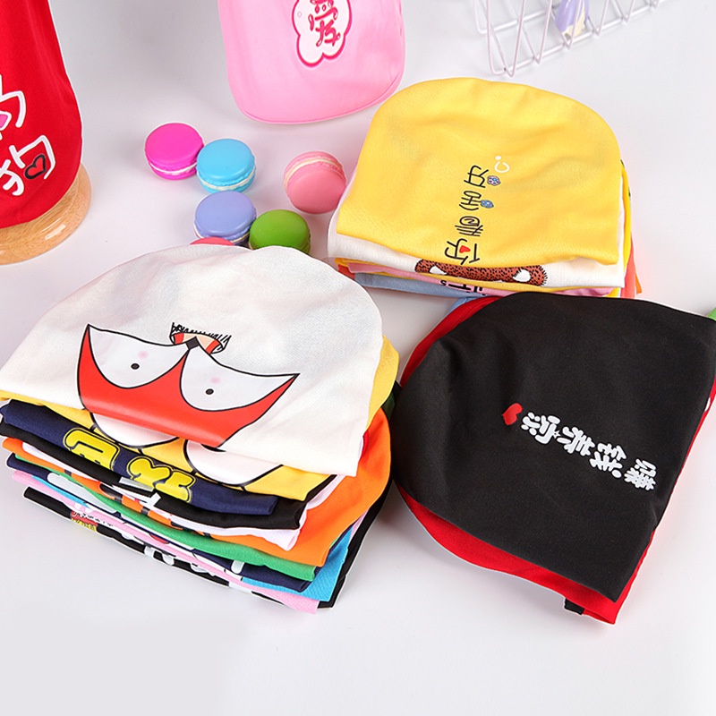 Áo Ba Lỗ Màu Trơn Thoáng Khí In Họa Tiết Hoạt Hình Dễ Thương Dành Cho Thú Cưng