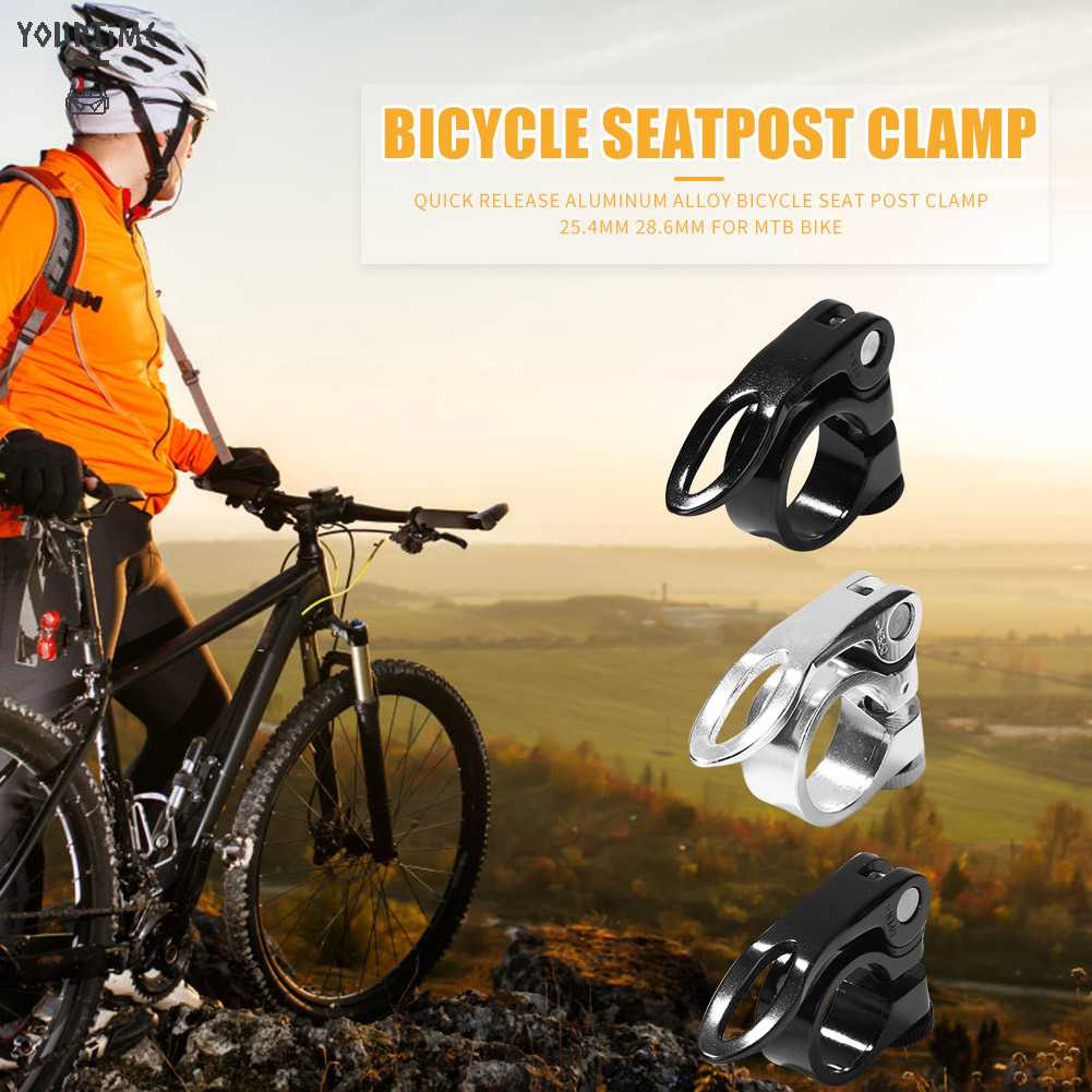 Kẹp Cố Định Cốt Yên Xe Đạp Leo Núi Bằng Nhôm Tháo Lắp Nhanh