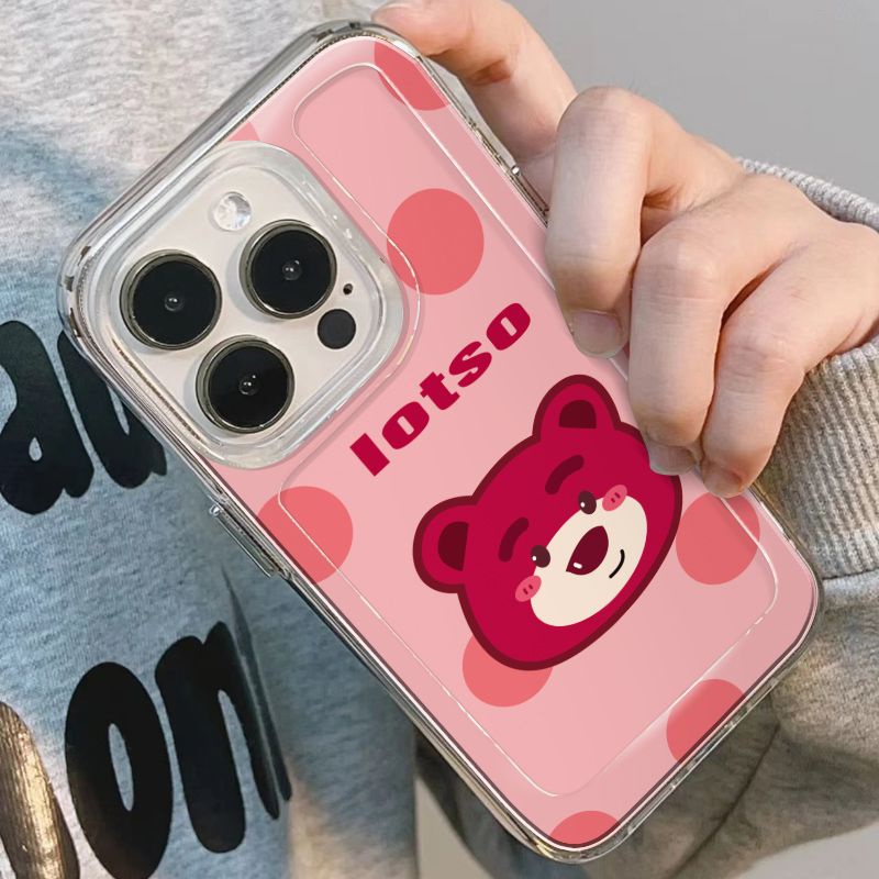 ✅Ốp Điện Thoại Dẻo Họa Tiết Gấu Dễ Thương Chống Sốc Cho Iphone 14pro 13 11 7Max Plus 8Iphone 12 S5CA
