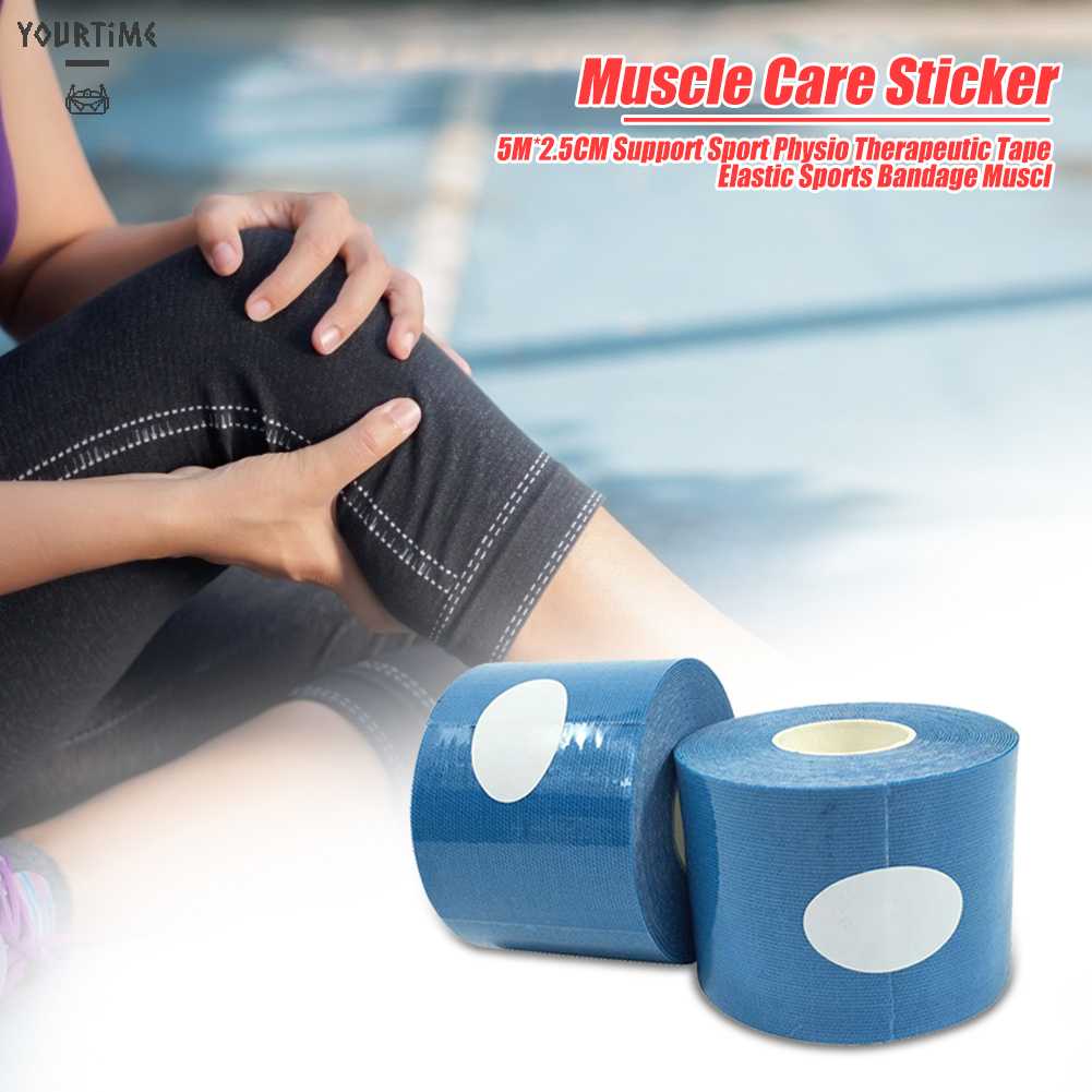 1 Cuộn Băng Dán Cơ Co Dãn Tập Thể Thao