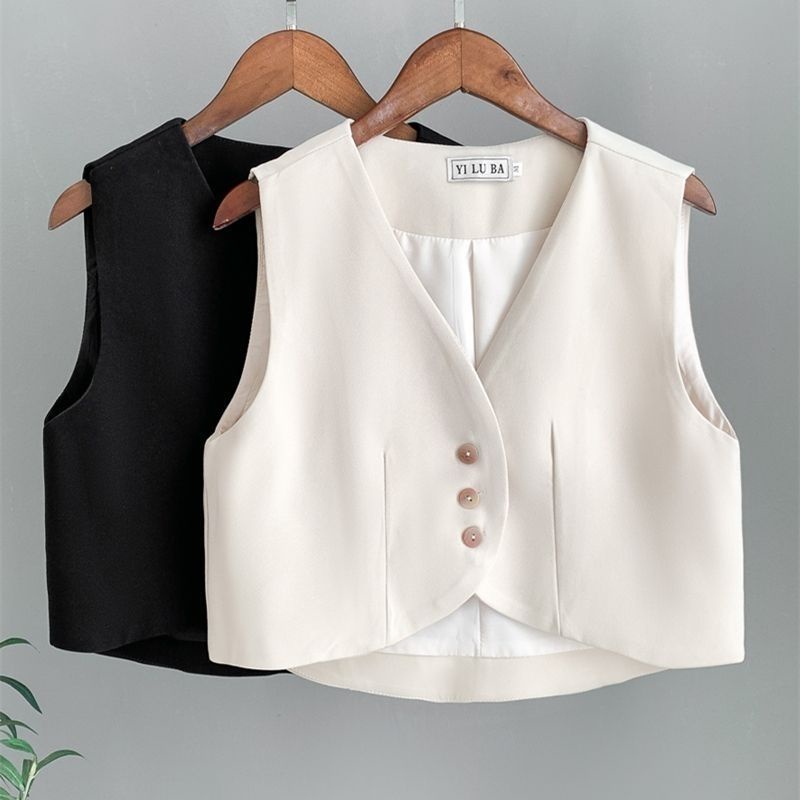 Áo Khoác blazer Dáng Ngắn Thời Trang Cho Nữ