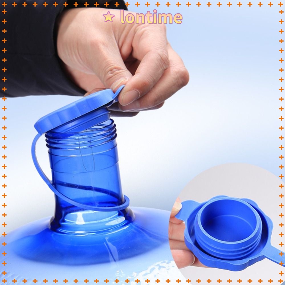 Bộ 5 Nắp Đậy Bình Nước Chất Liệu Silicone Có Thể Tháo Rời