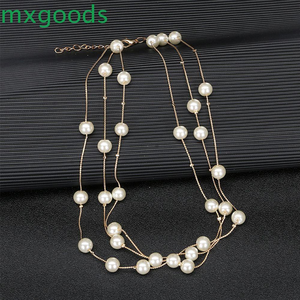 Bộ Vòng cổ + Khuyên Tai Nhiều Tầng Thời Trang Dành Cho Nữ