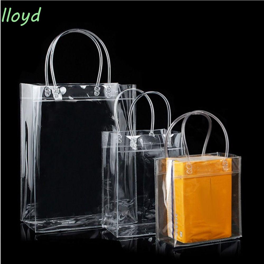 Lloyd Túi Xách Tay Bằng PVC Trong Suốt Dùng Đựng Quà Cưới / Bó
