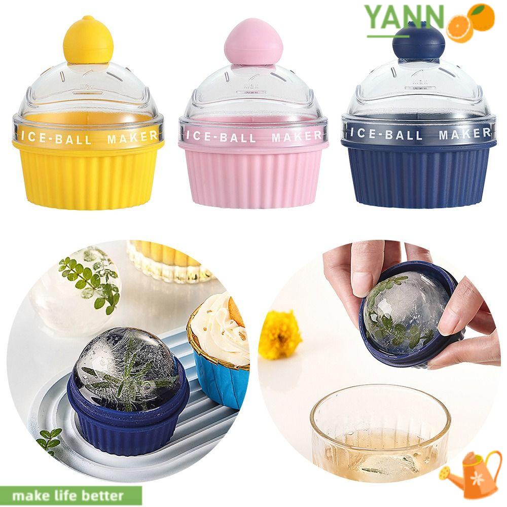 Khuôn Silicone Làm Đá Viên Hình Tròn 1