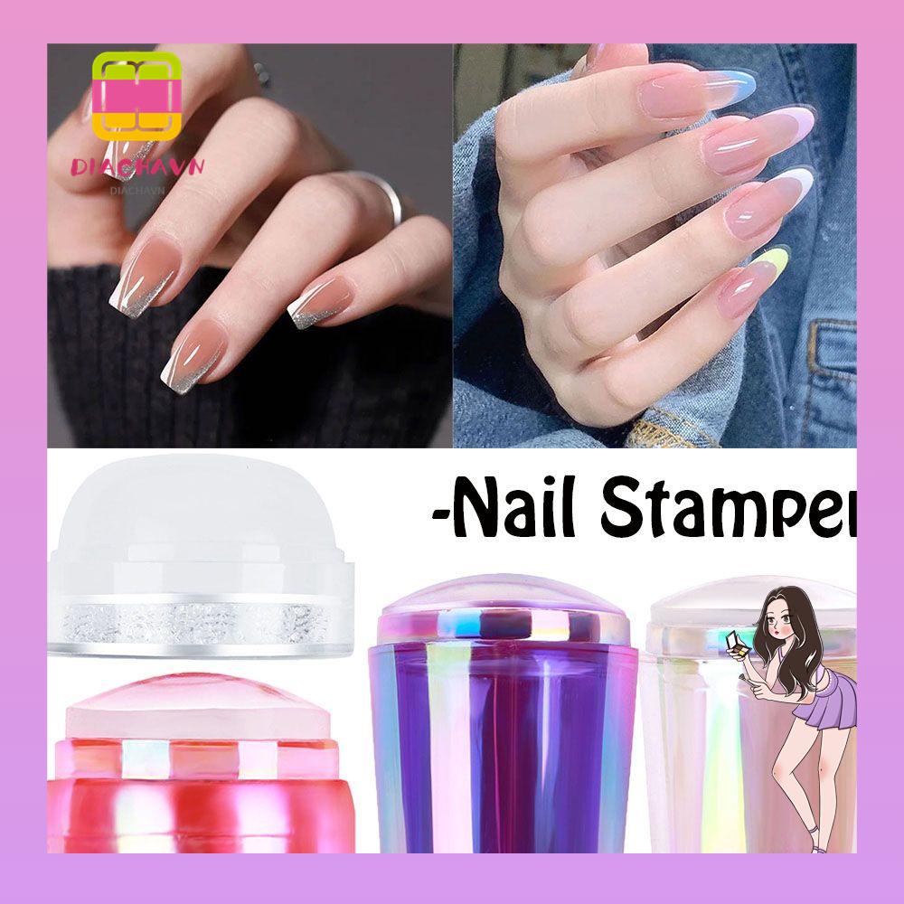 Bộ Dụng Cụ In Hình Móng Tay Bằng Silicone DIY