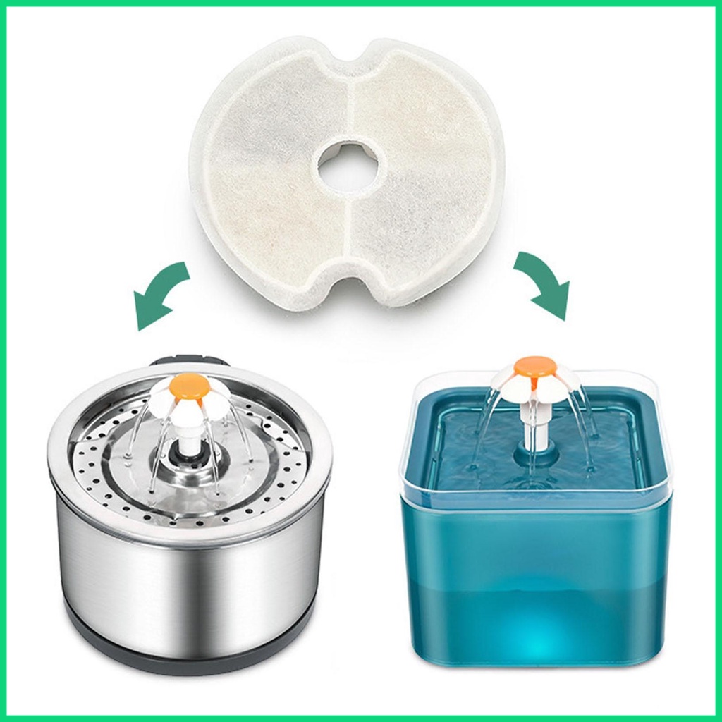 Tấm Lọc Đài Phun Nước Thay Thế Bằng Cotton Cho Thú Cưng