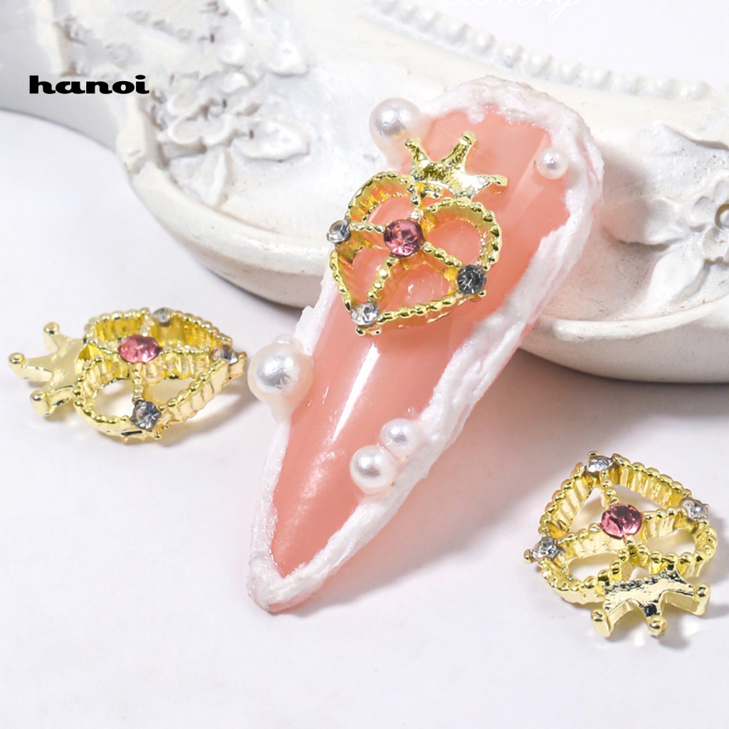 Set 10 Phụ Kiện Đính Trang Trí Móng Tay 3D DIY Thời Trang