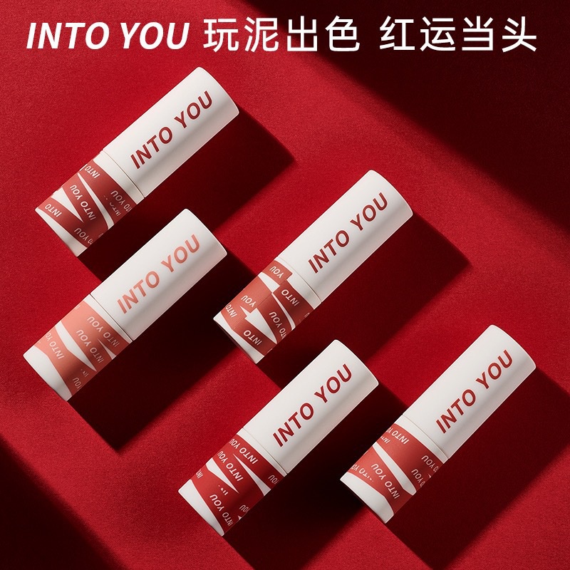 Bán Chạy#INTOYYOU唇泥女主角雾面丝绒哑光唇釉唇颊两用intoyyou学生现货7. 10nn